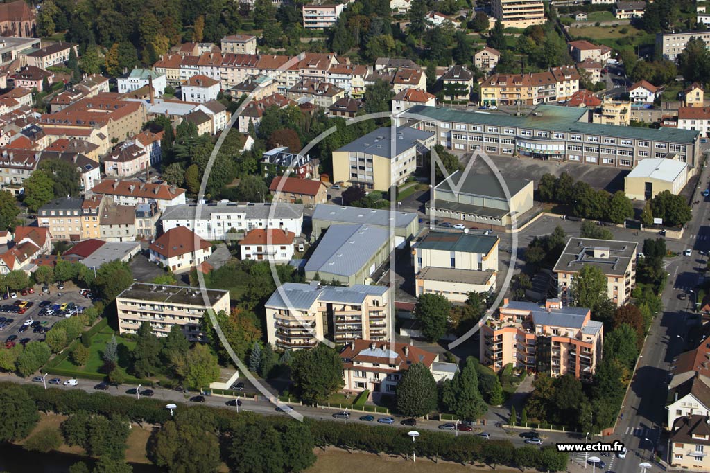 Photo arienne de Saint-Di-des-Vosges