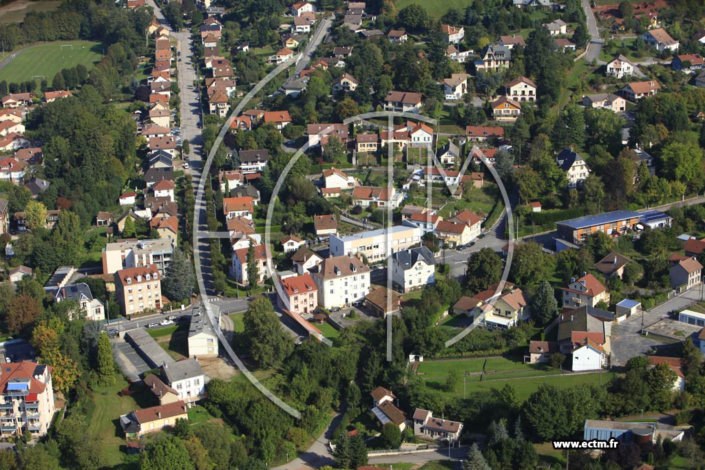 Photo arienne de Saint-Di-des-Vosges
