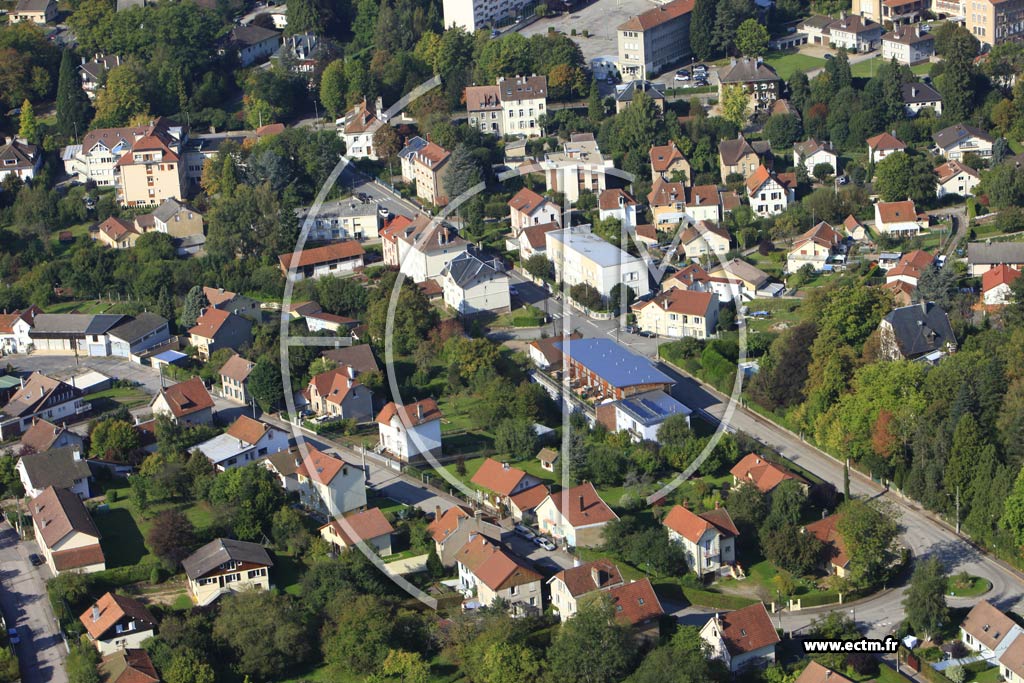 Photo arienne de Saint-Di-des-Vosges