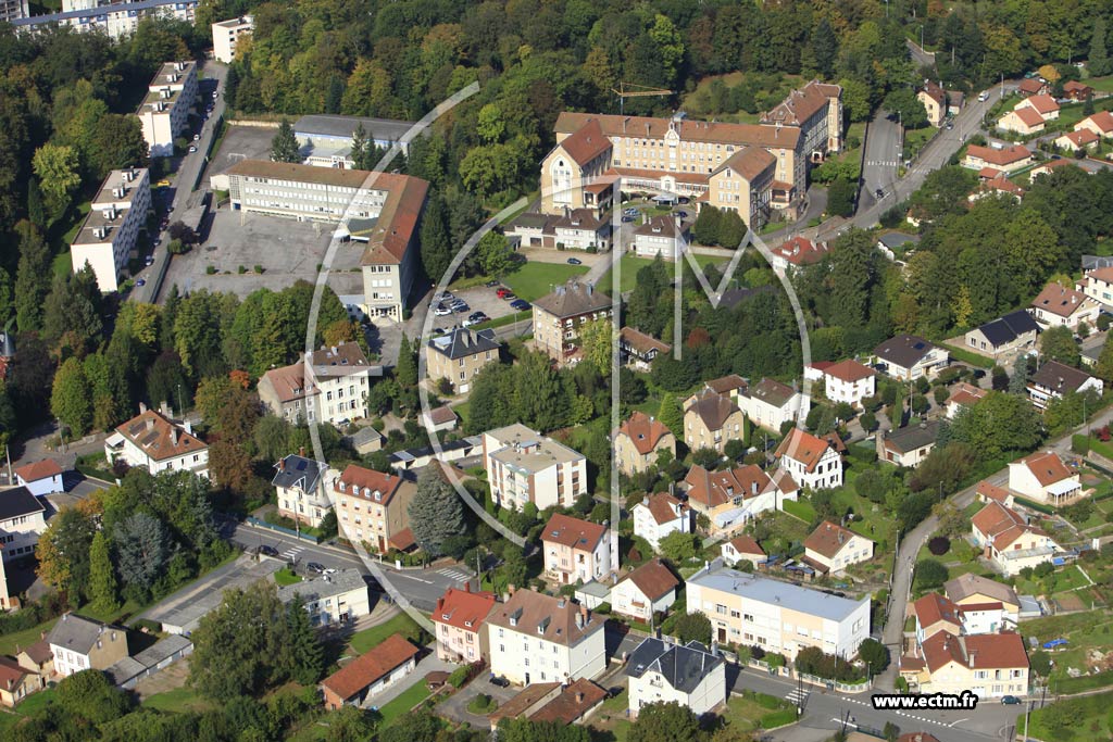 Photo arienne de Saint-Di-des-Vosges