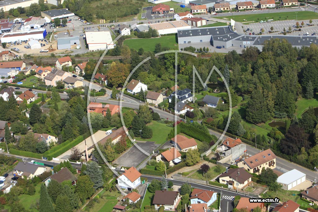 Photo arienne de Saint-Di-des-Vosges