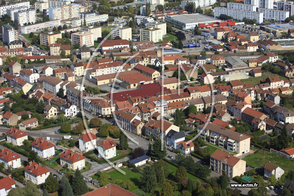 Photo arienne de Saint-Di-des-Vosges