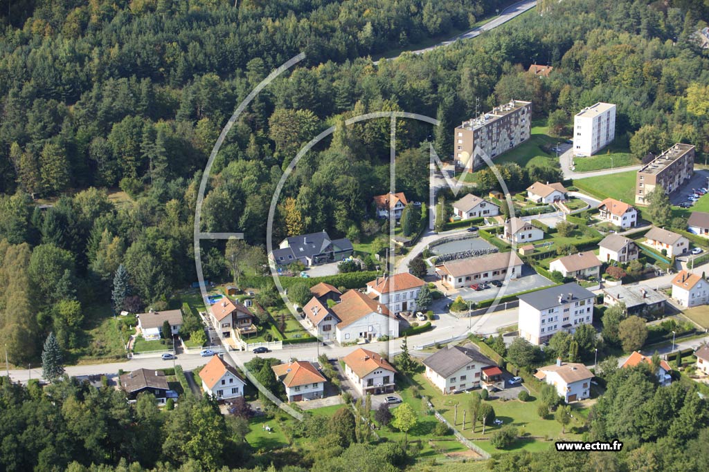 Photo arienne de Saint-Di-des-Vosges