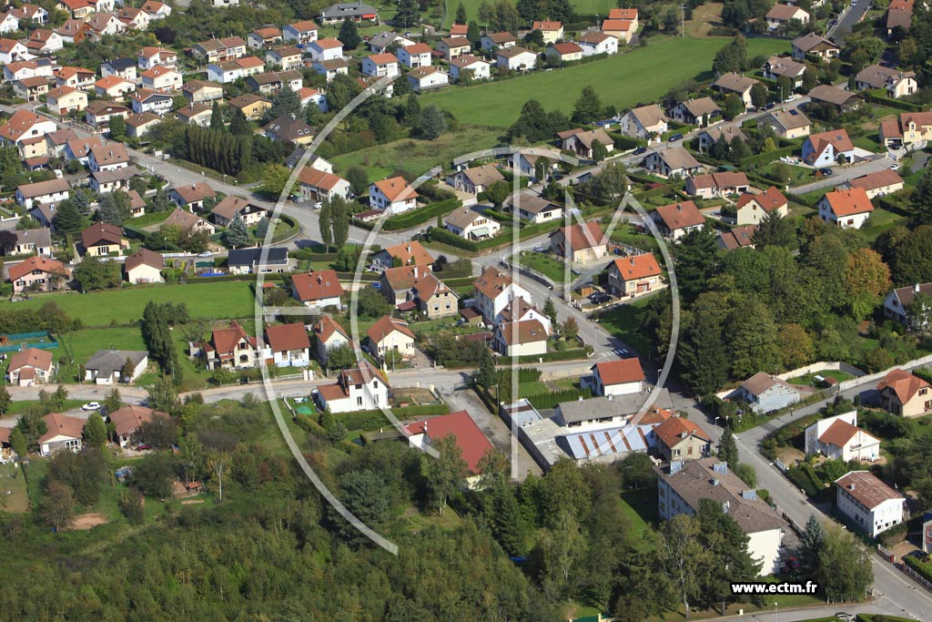 Photo arienne de Saint-Di-des-Vosges