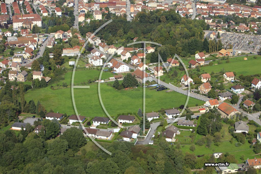 Photo arienne de Saint-Di-des-Vosges