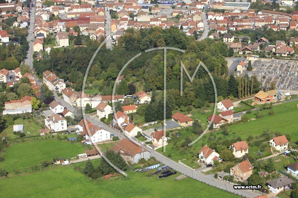 Photo arienne de Saint-Di-des-Vosges