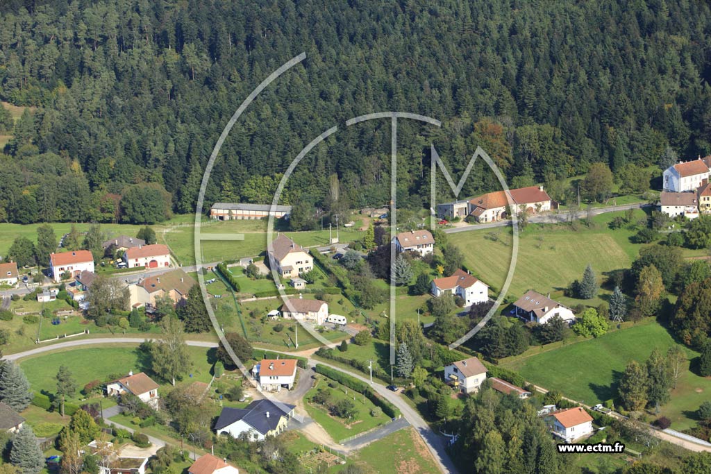 Photo arienne de Saint-Di-des-Vosges (Dijon)