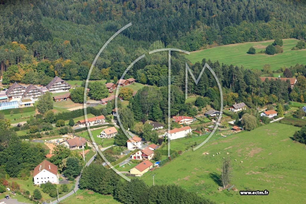 Photo arienne de Saint-Di-des-Vosges (La Bolle)