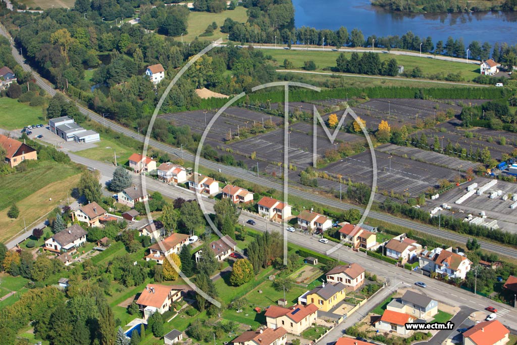 Photo arienne de Saint-Di-des-Vosges (La Mirandole)