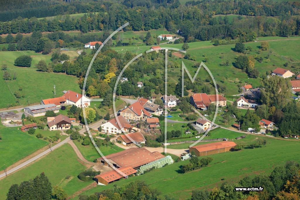 Photo arienne de Saint-Di-des-Vosges (Le Vill)
