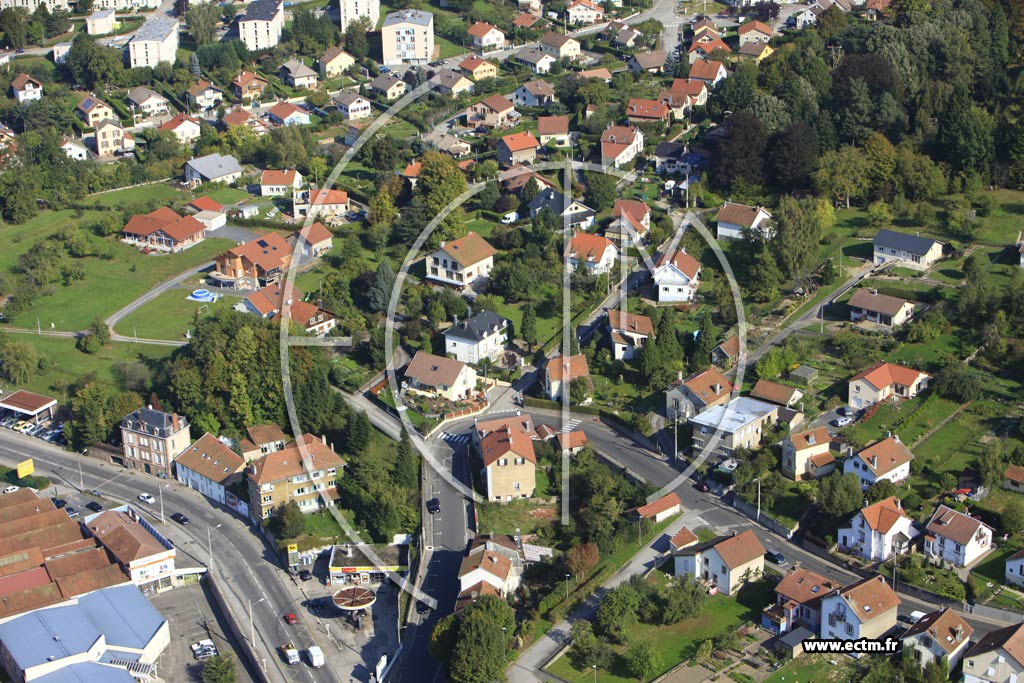 Photo arienne de Saint-Di-des-Vosges (Saint-Roch)