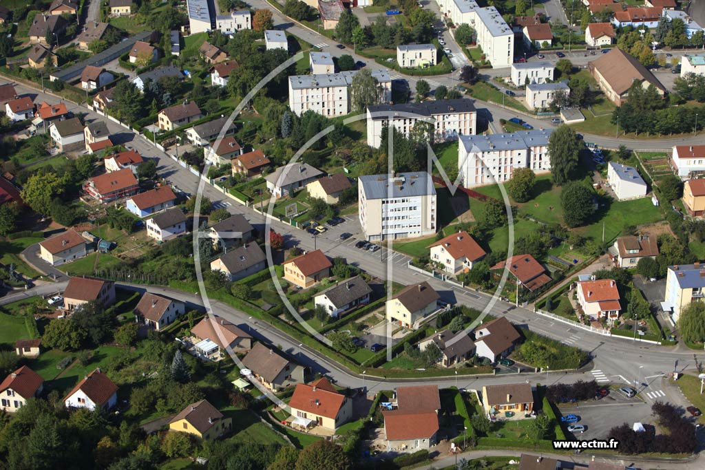 Photo arienne de Saint-Di-des-Vosges (Saint-Roch)