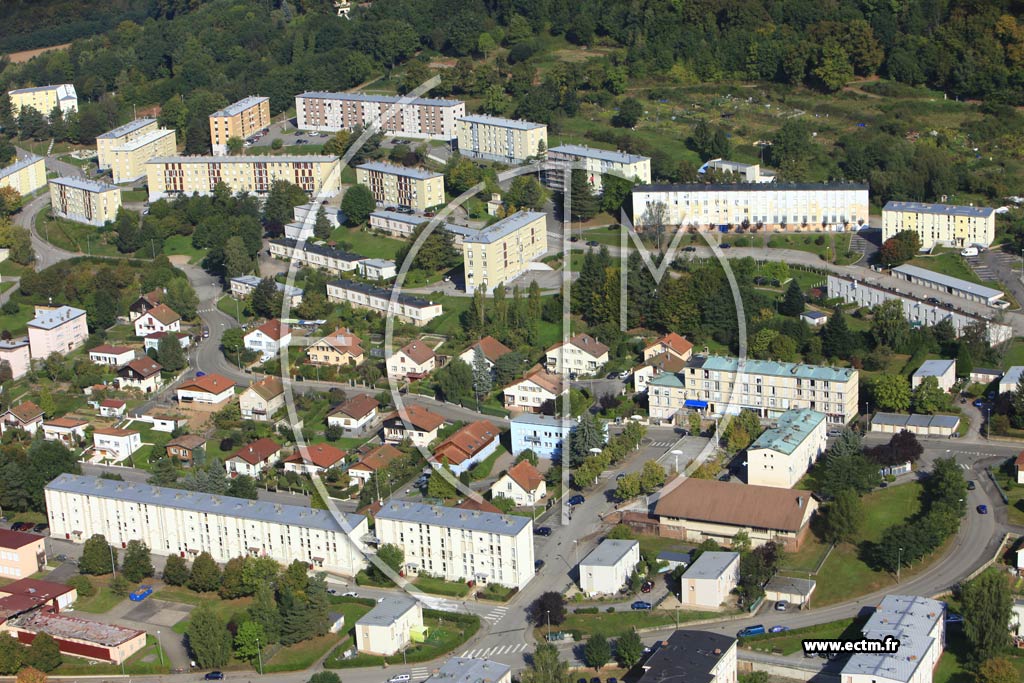 Photo arienne de Saint-Di-des-Vosges (Saint-Roch)
