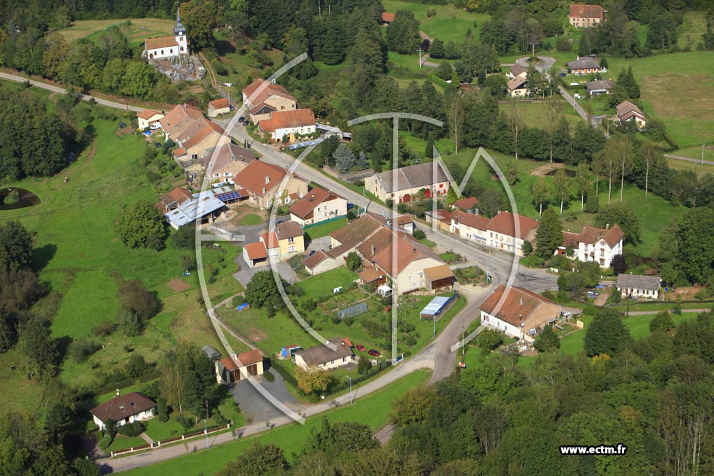 Photo arienne de Saint-Jean-d'Ormont