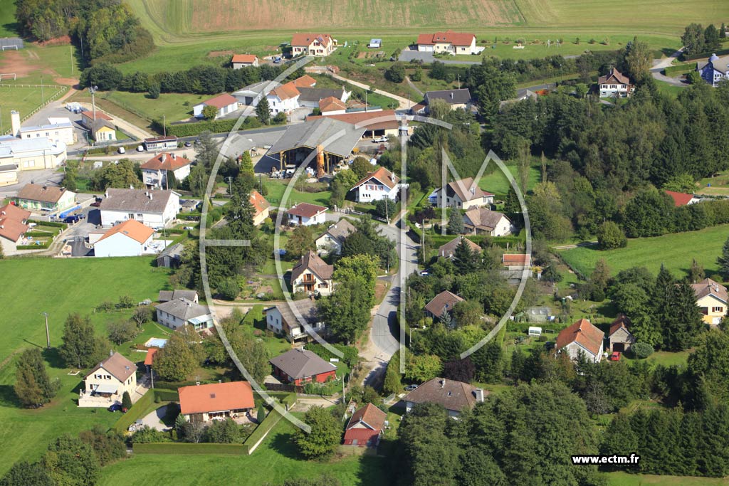 Photo arienne de Saint-Michel-sur-Meurthe