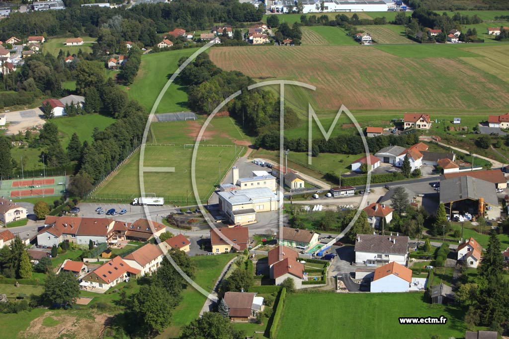 Photo arienne de Saint-Michel-sur-Meurthe