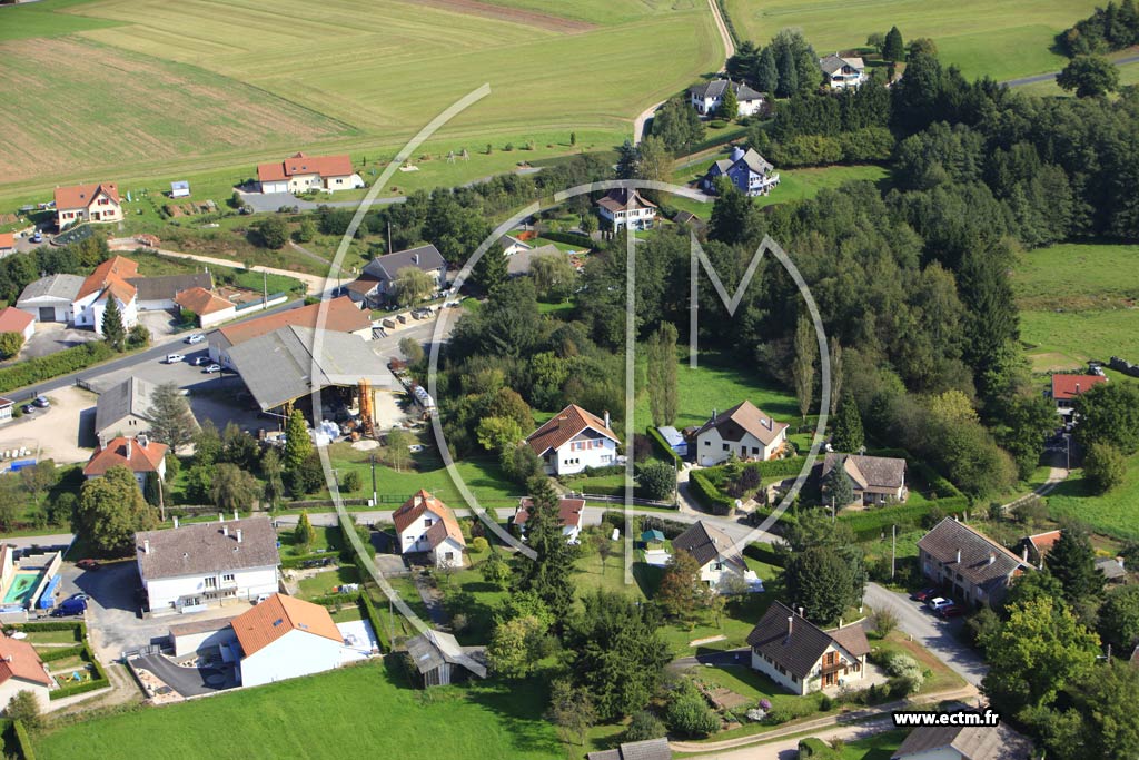 Photo arienne de Saint-Michel-sur-Meurthe