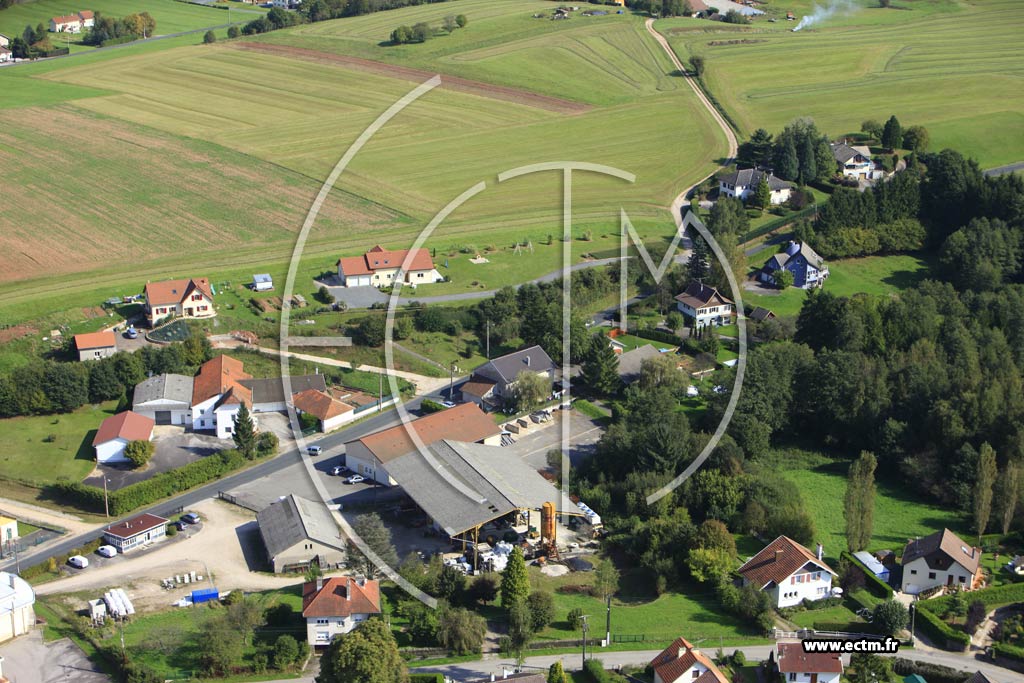 Photo arienne de Saint-Michel-sur-Meurthe