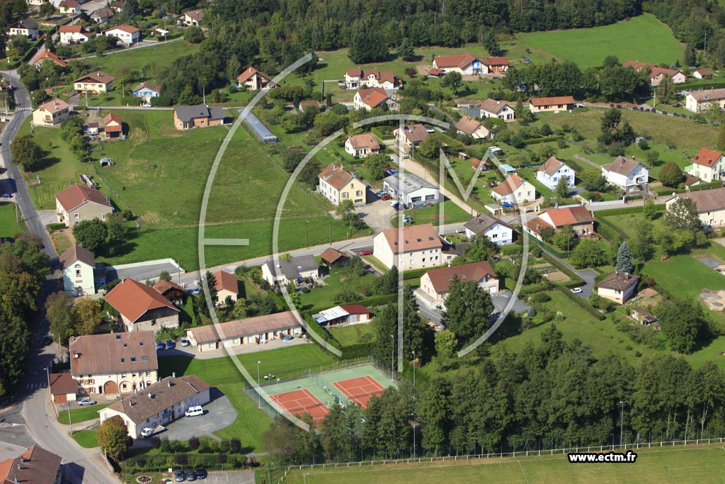 Photo arienne de Saint-Michel-sur-Meurthe