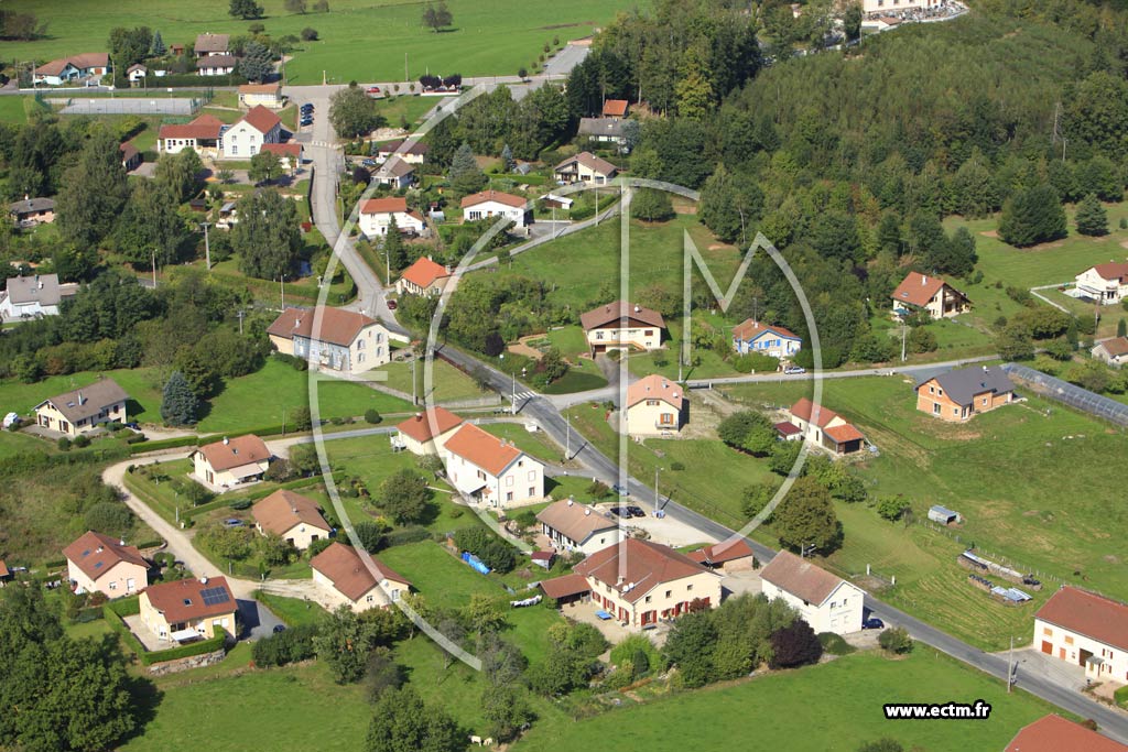 Photo arienne de Saint-Michel-sur-Meurthe