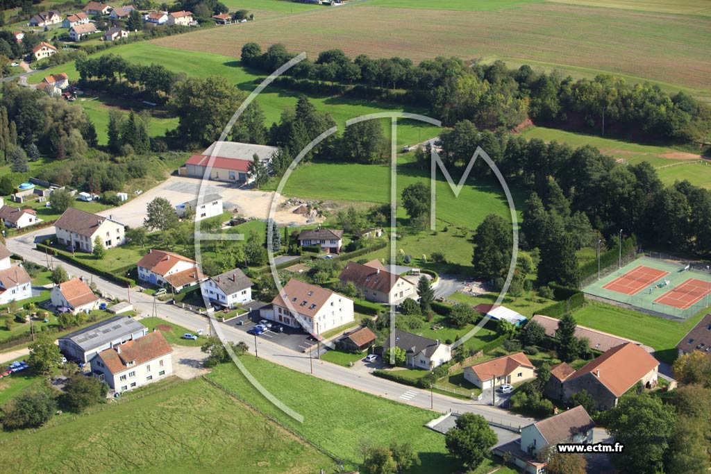 Photo arienne de Saint-Michel-sur-Meurthe