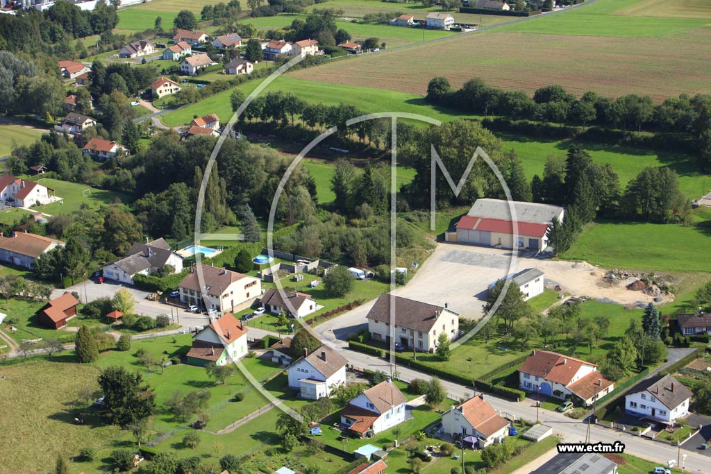 Photo arienne de Saint-Michel-sur-Meurthe