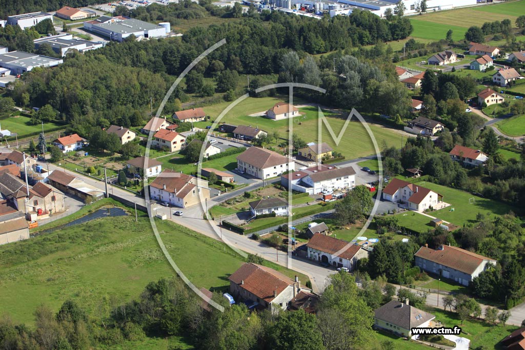 Photo arienne de Saint-Michel-sur-Meurthe