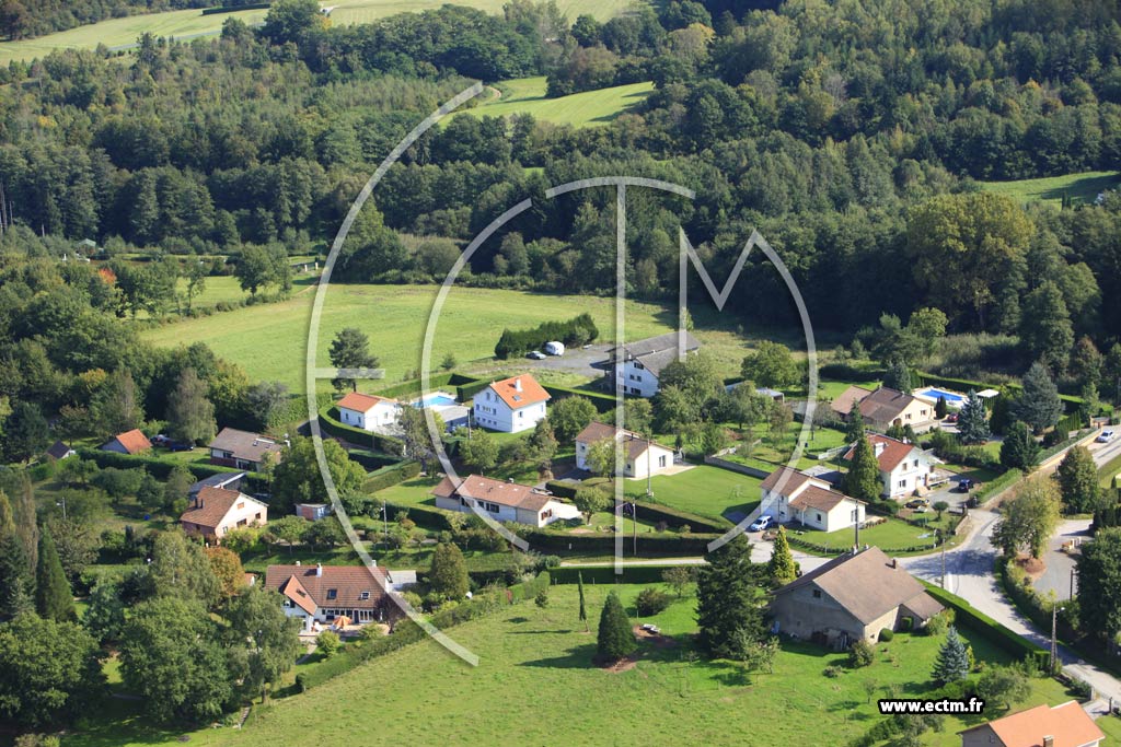 Photo arienne de Saint-Michel-sur-Meurthe (Le Clos)