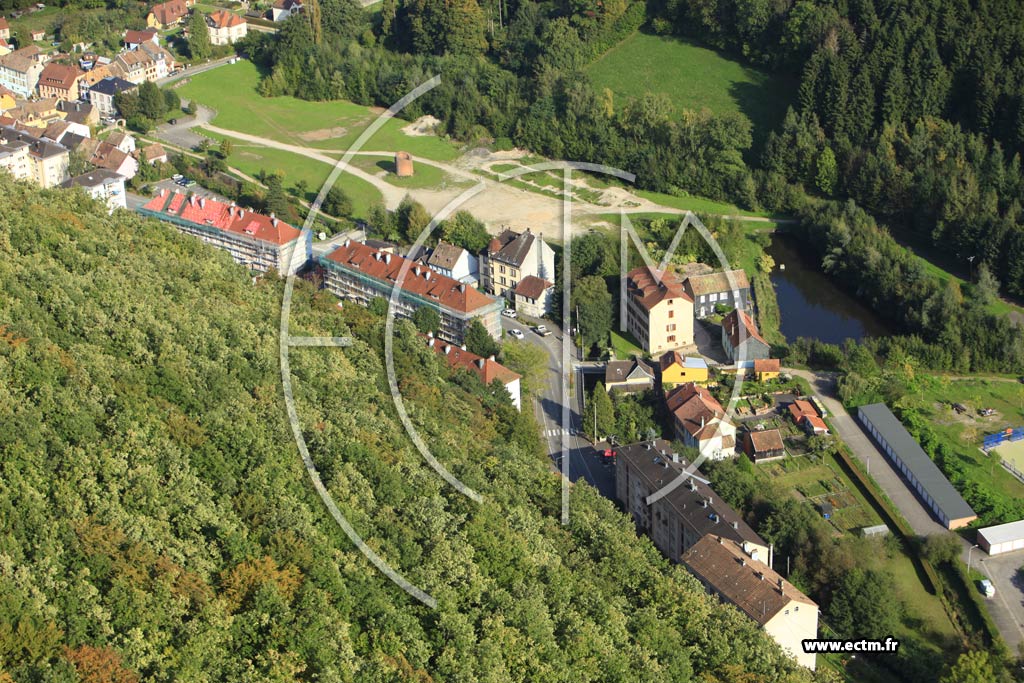 Photo arienne de Sainte-Marie-aux-Mines