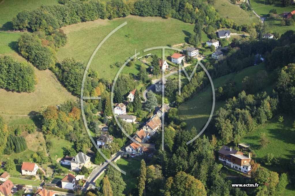 Photo arienne de Sainte-Marie-aux-Mines