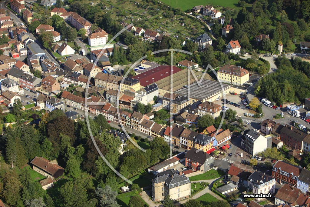 Photo arienne de Sainte-Marie-aux-Mines