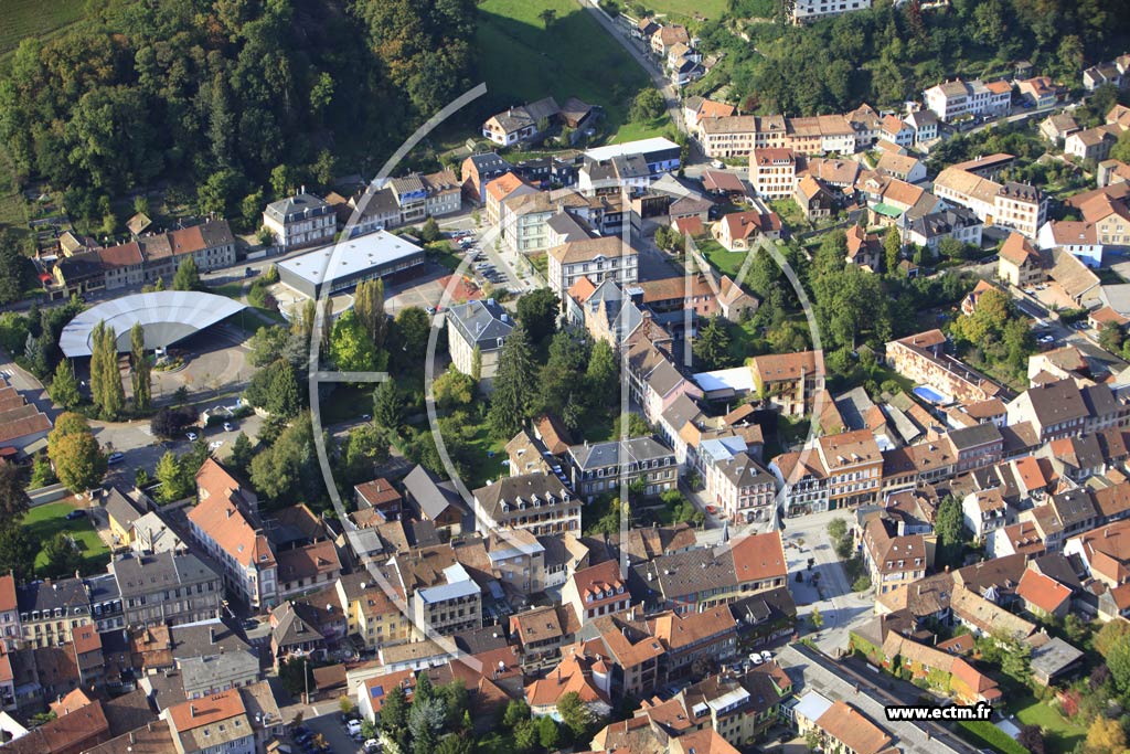 Photo arienne de Sainte-Marie-aux-Mines