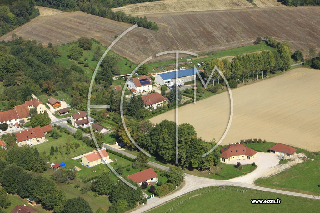 Photo arienne de Grandvelle-et-le-Perrenot (Le Perrenot)