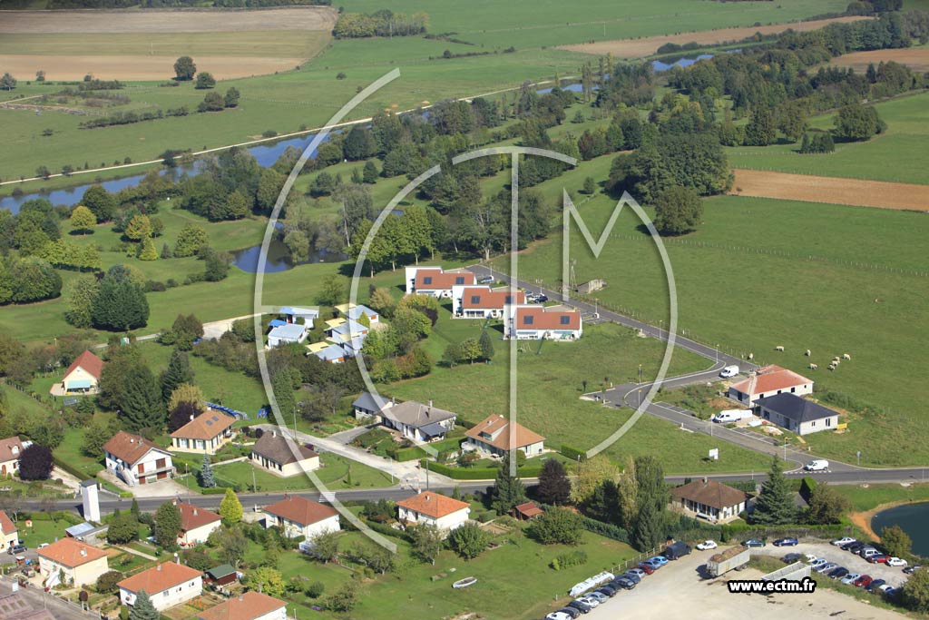Photo arienne de Noidans-le-Ferroux