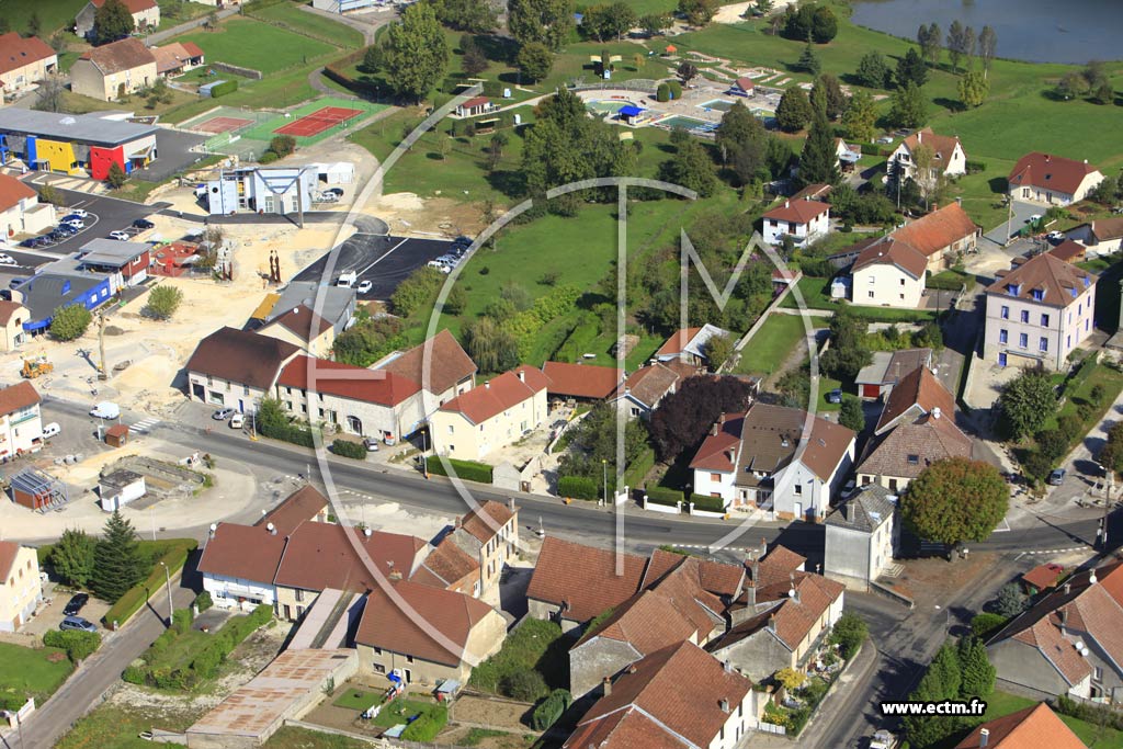Photo arienne de Noidans-le-Ferroux