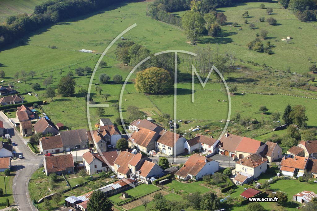 Photo arienne de Noidans-le-Ferroux