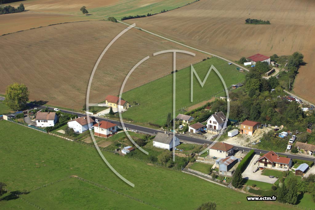 Photo arienne de Noidans-le-Ferroux