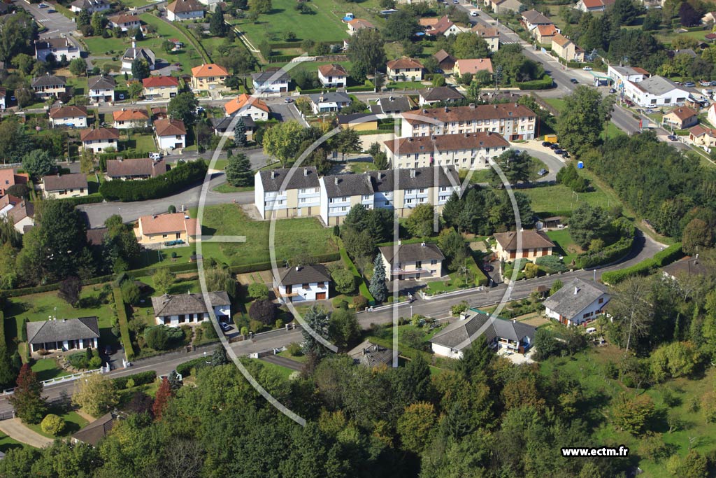 Photo arienne de Port-sur-Sane