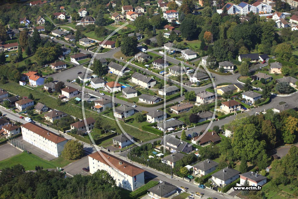 Photo arienne de Port-sur-Sane