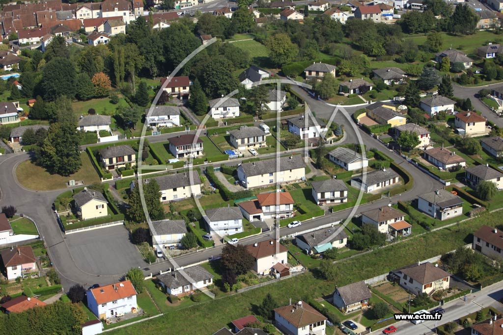 Photo arienne de Port-sur-Sane