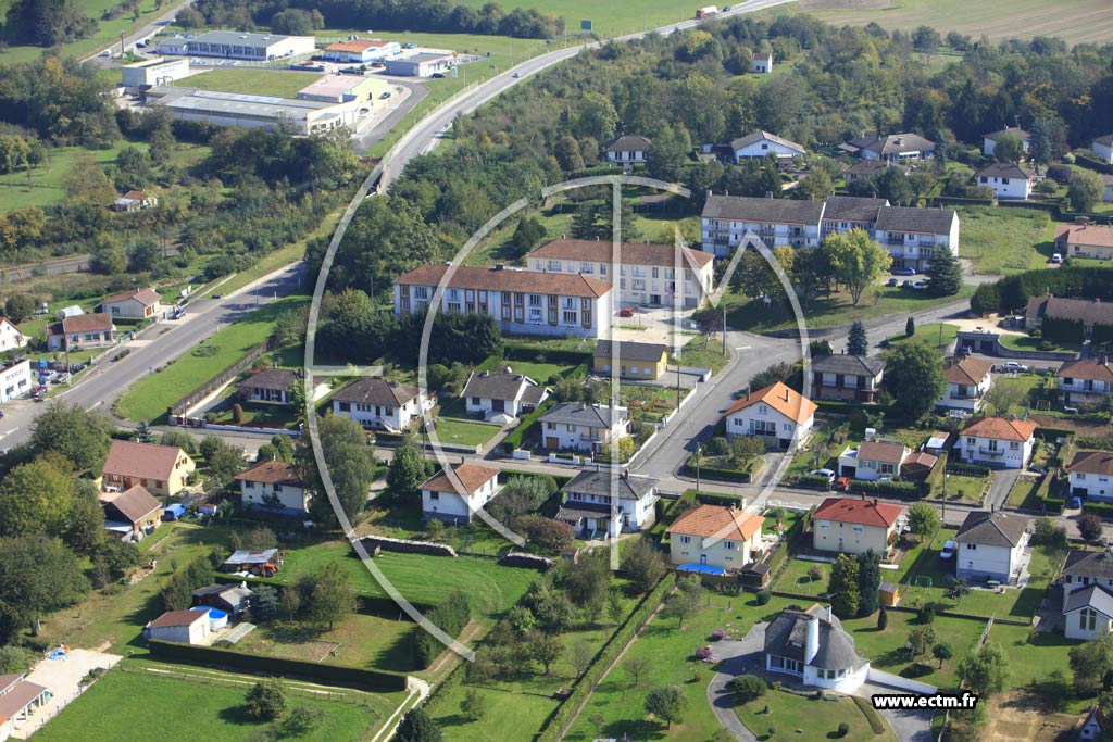 Photo arienne de Port-sur-Sane