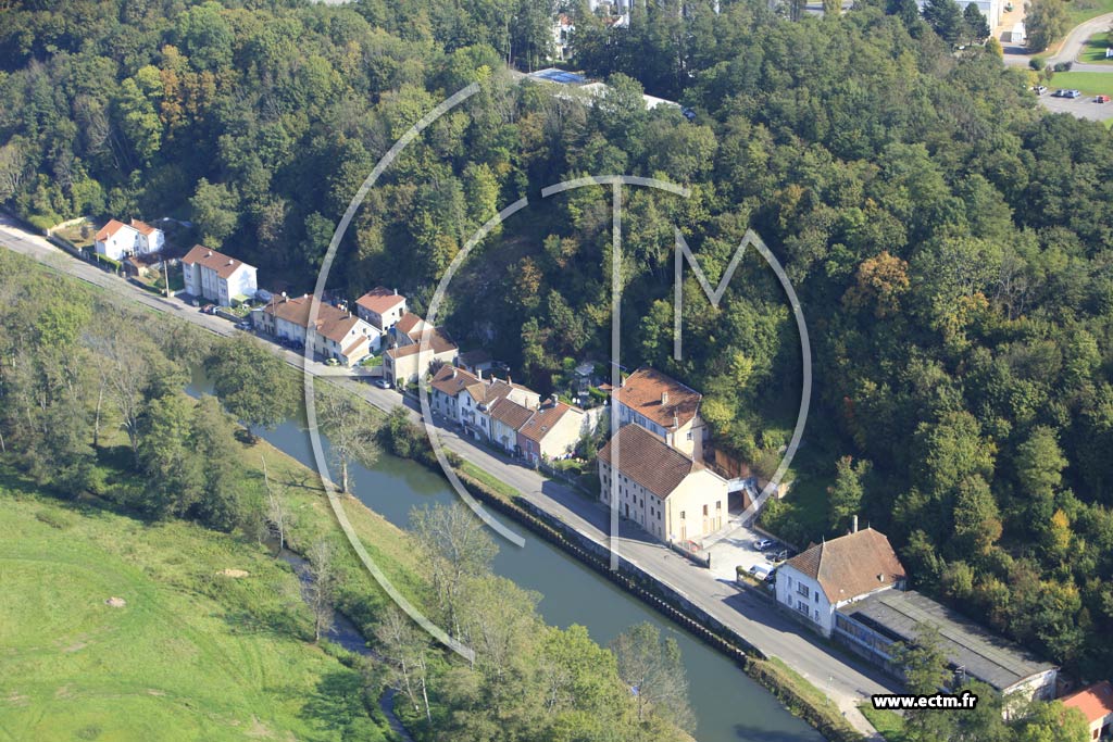 Photo arienne de Port-sur-Sane