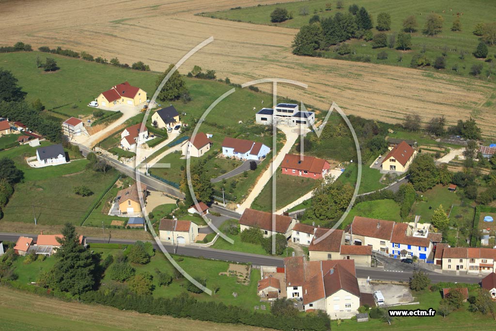 Photo arienne de Port-sur-Sane (Saint-Valre)