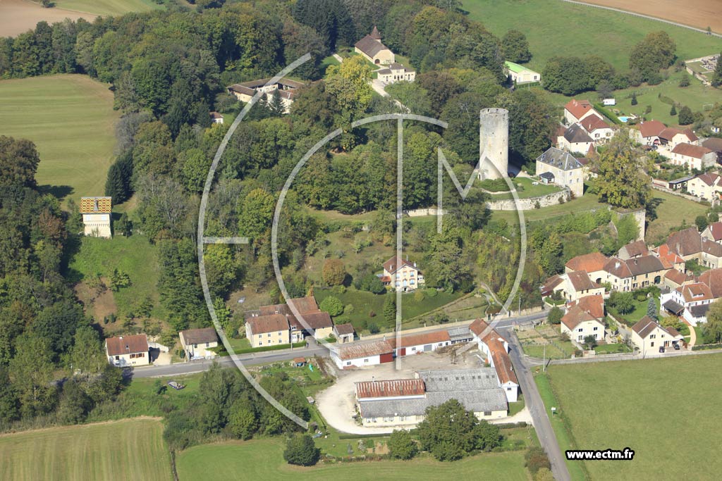 Photo arienne de Rupt-sur-Sane