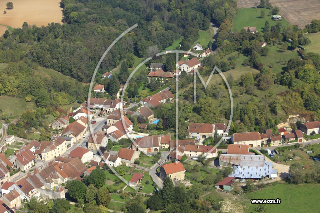 Photo arienne de Rupt-sur-Sane