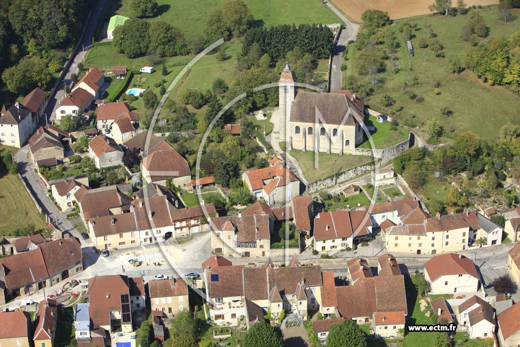 Photo arienne de Rupt-sur-Sane