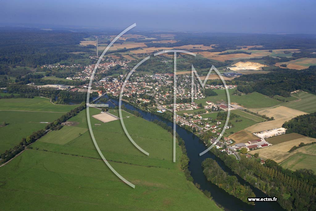 Photo arienne de Scey-sur-Sane-et-Saint-Albin