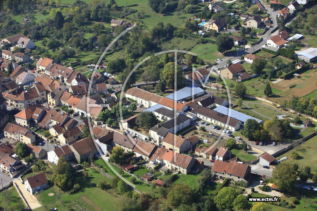 Photo arienne de Scey-sur-Sane-et-Saint-Albin