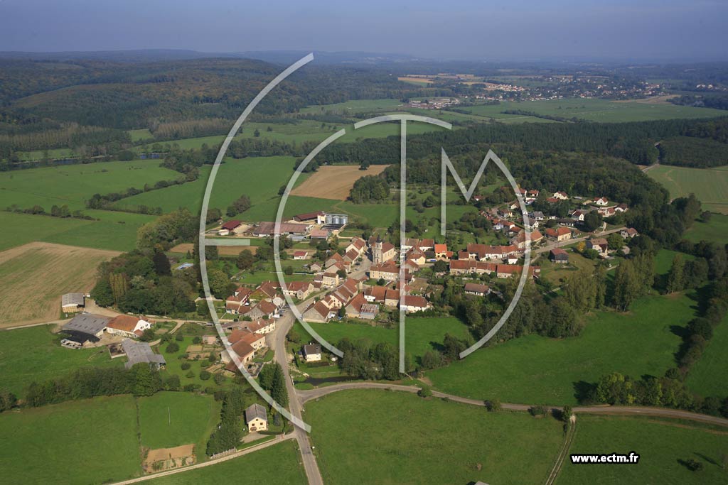 Photo arienne de Vauchoux