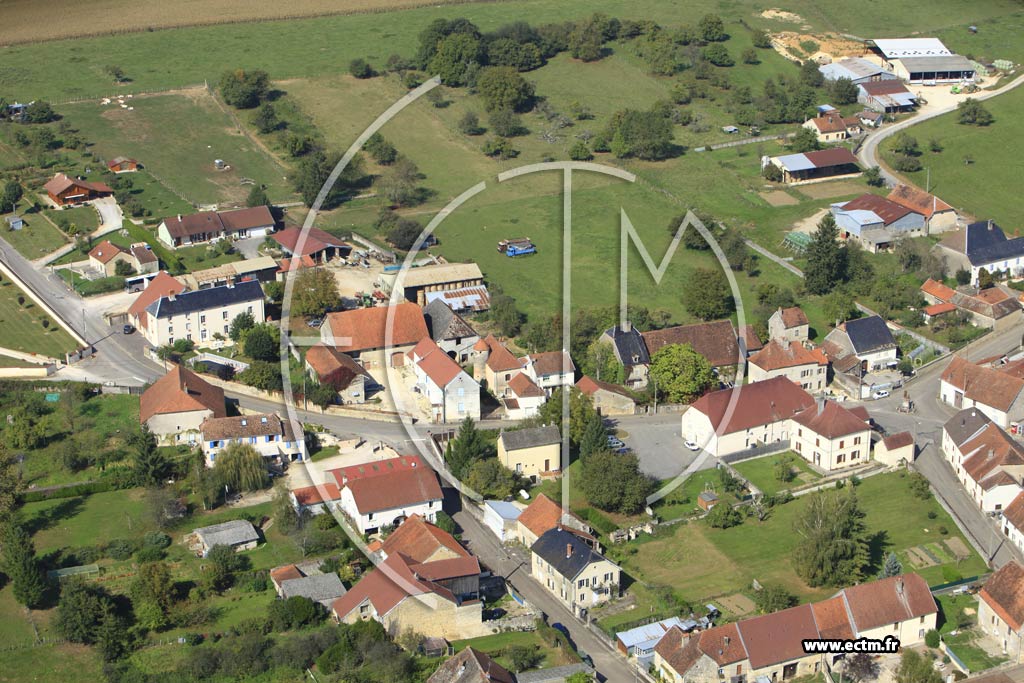 Photo arienne de Vezet